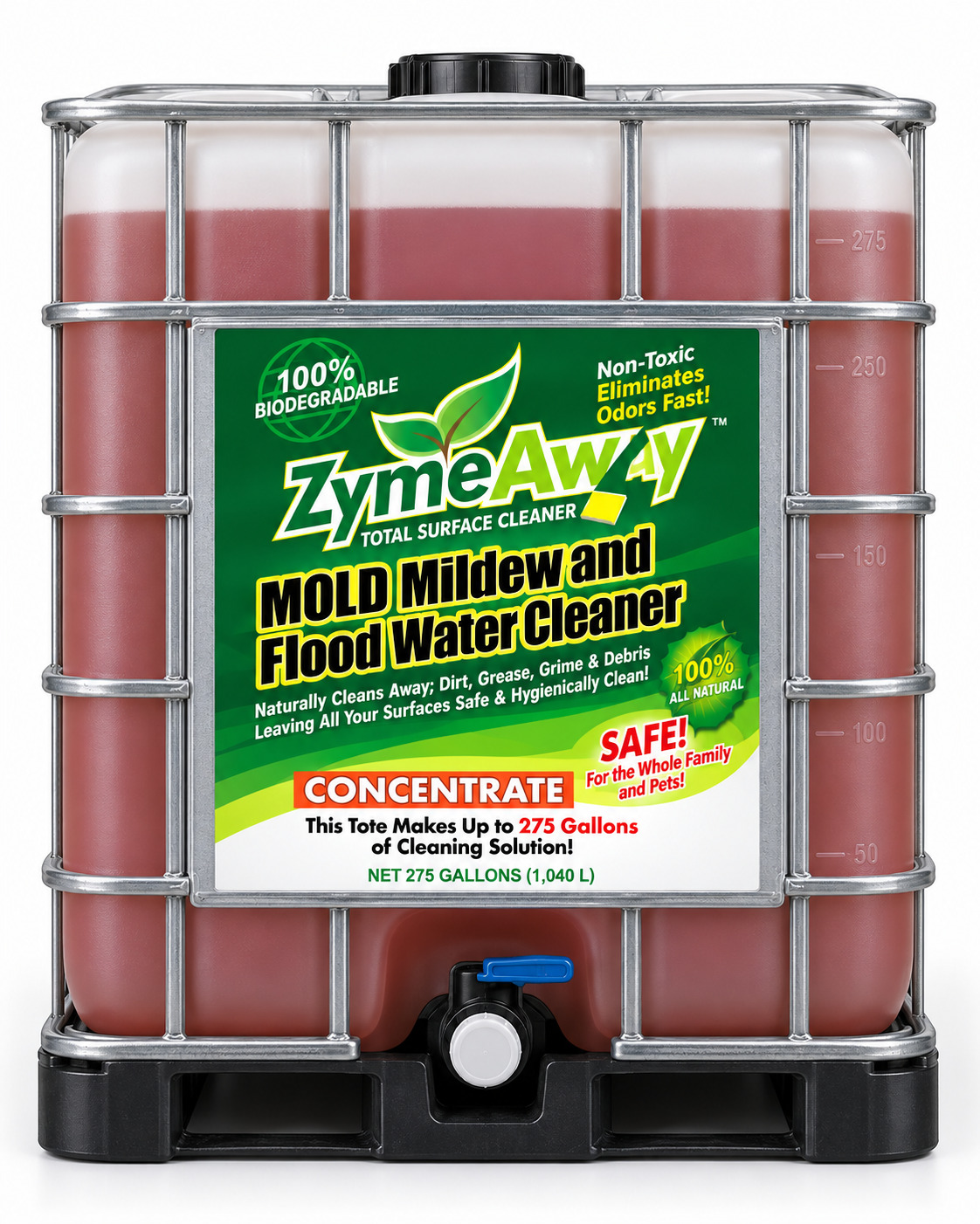 ZymeAway Bottle 275 Gal