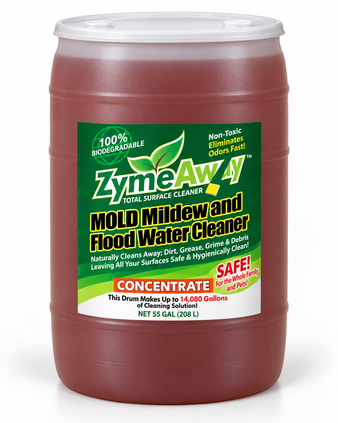 ZymeAway Bottle 55 Gal